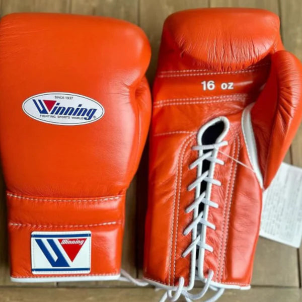 Winning Boxing Gloves Orange Customization