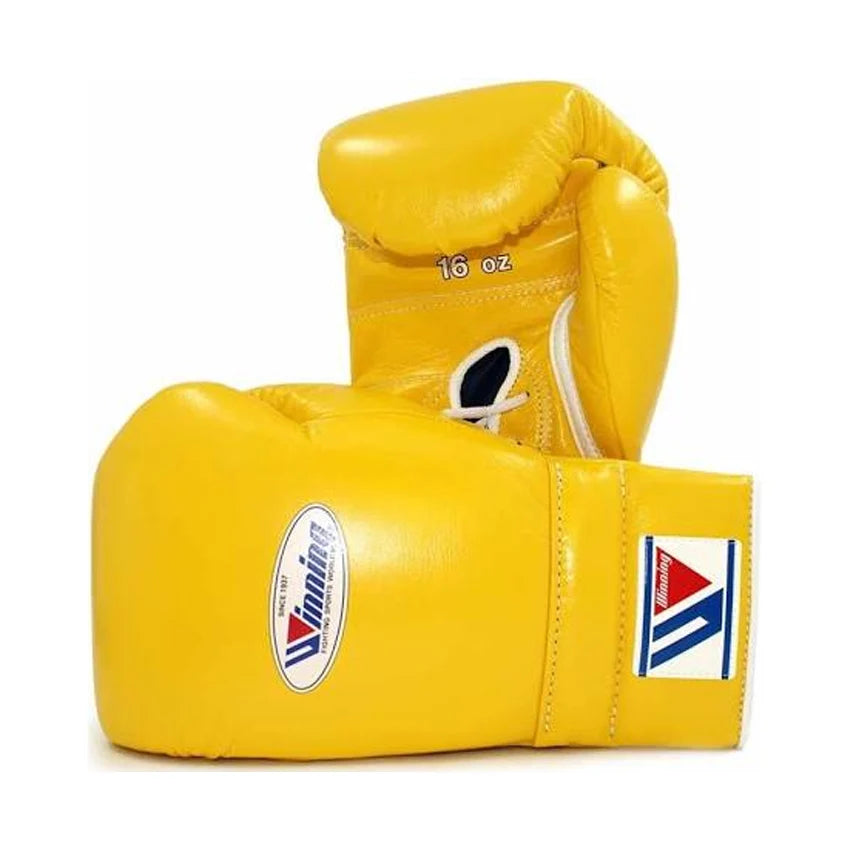 Winning Boxing Gloves Yellow Sparring