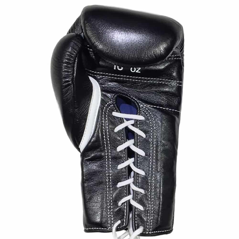Winning Boxing Gloves Black Lace-Up