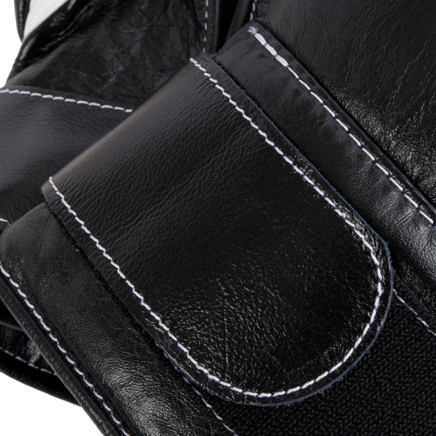 Winning Boxing Gloves Black Velcro Customization