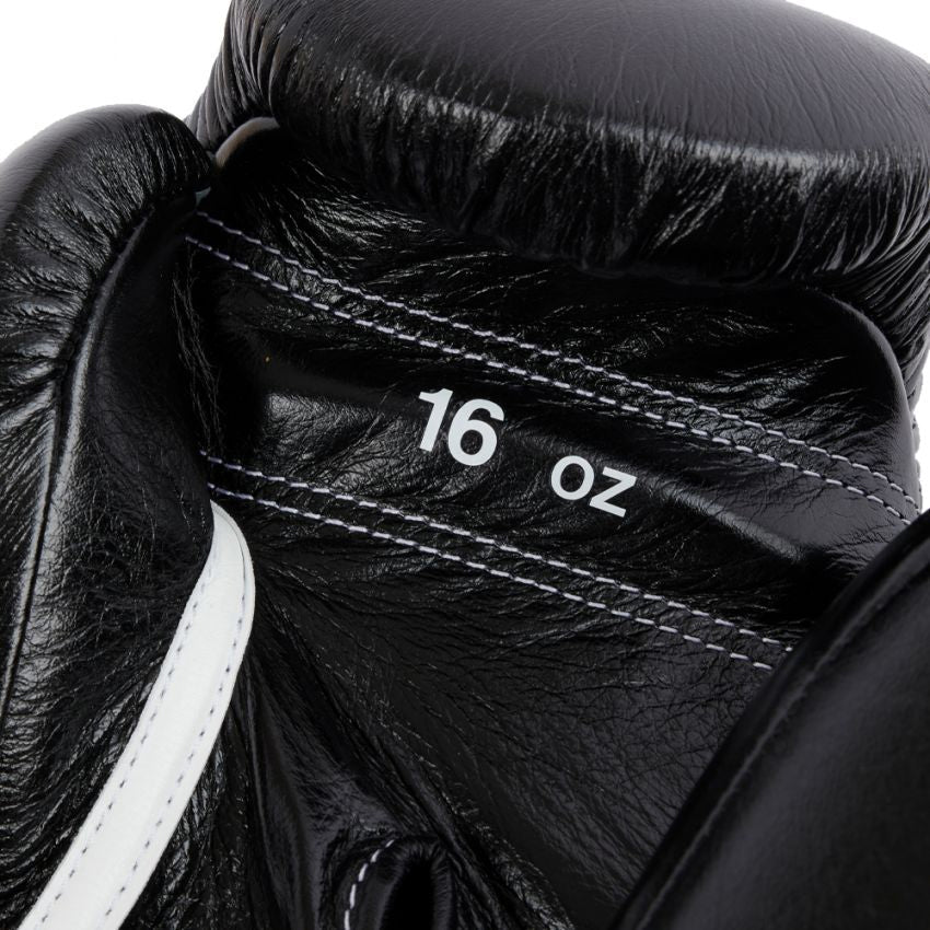 Winning Boxing Gloves Black Velcro Customization