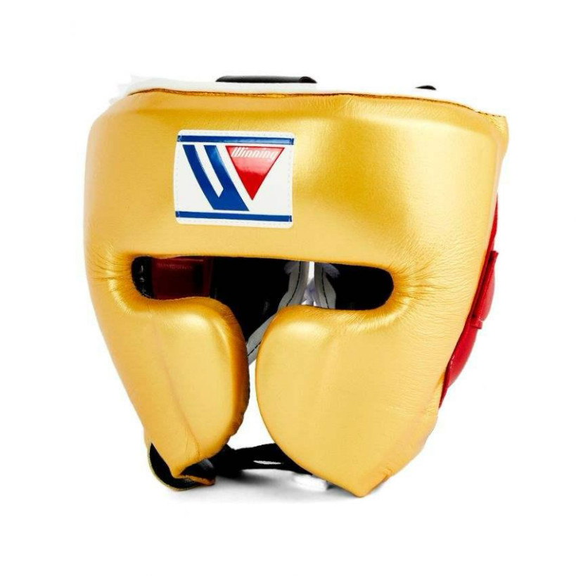Winning Boxing Gloves Gold/Red Custom