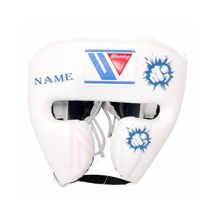 Winning Boxing Set White/Blue Training Kit