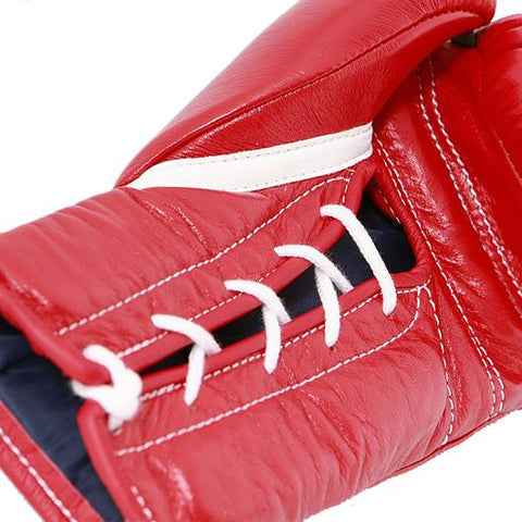 Winning Boxing Gloves Red Lace-Up