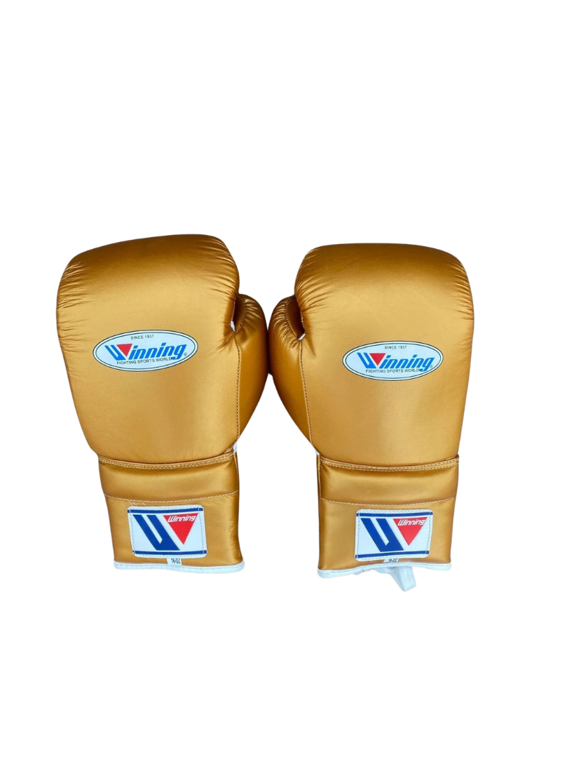 Winning Boxing Set Golden Customizable