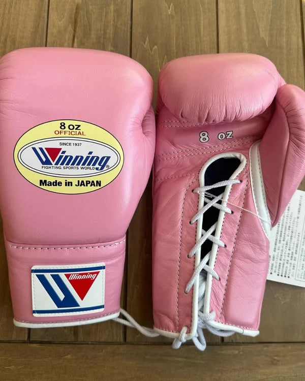Winning Boxing Gloves Pink Customization