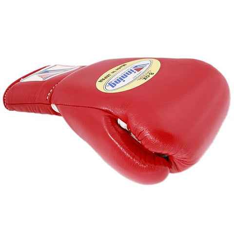 Winning Boxing Gloves Red Lace-Up