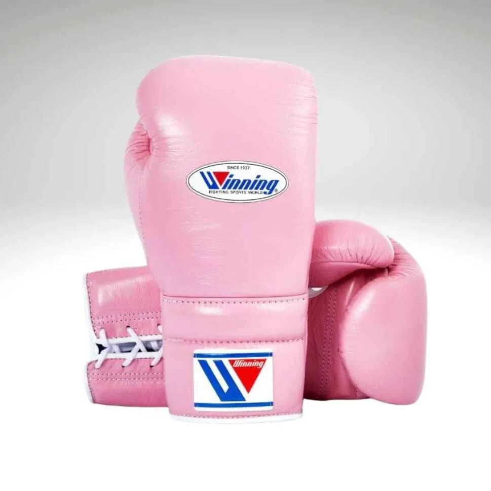 Winning Boxing Gloves Pink Custom