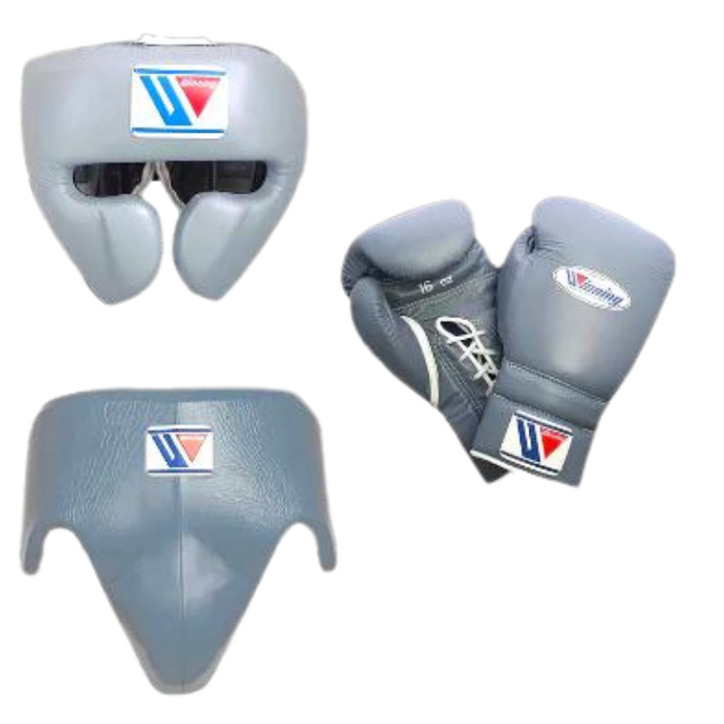 Winning Boxing Gloves Grey Custom