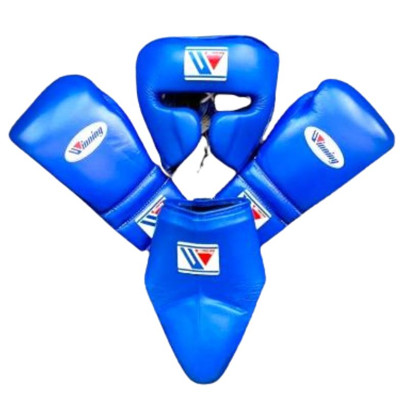 Winning Boxing Gloves Blue Custom