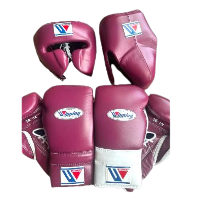 Winning Boxing Set Purple/White Sparring Set