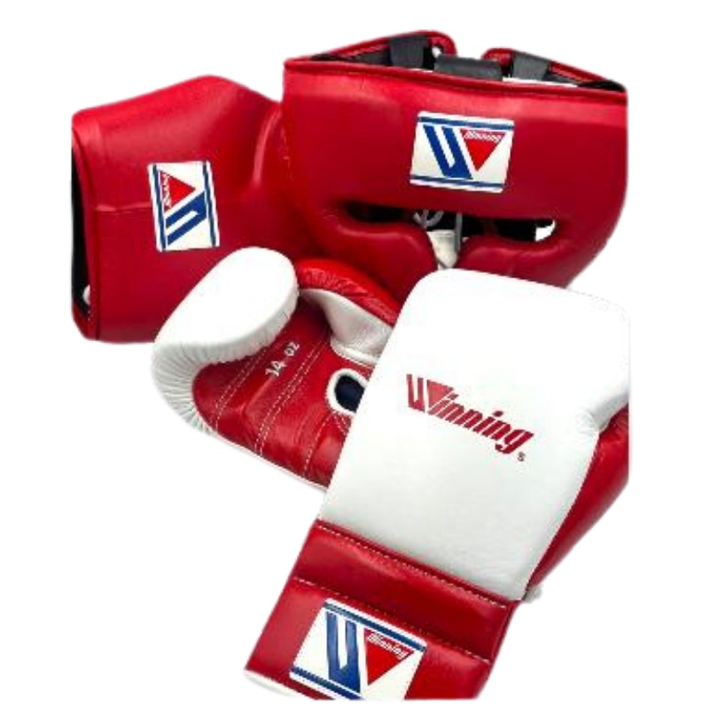 Winning Boxing Gloves Red/White Custom