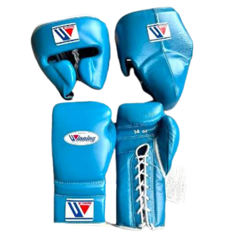 Winning Boxing Set Sky-Blue Customizable