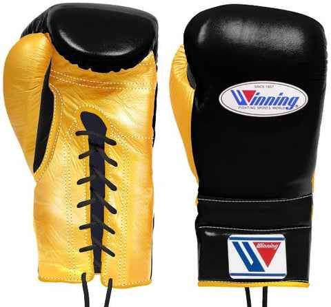 Winning Boxing Gloves Black/Gold Customization