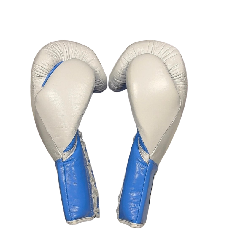 Winning Boxing Gloves White/Blue Customization