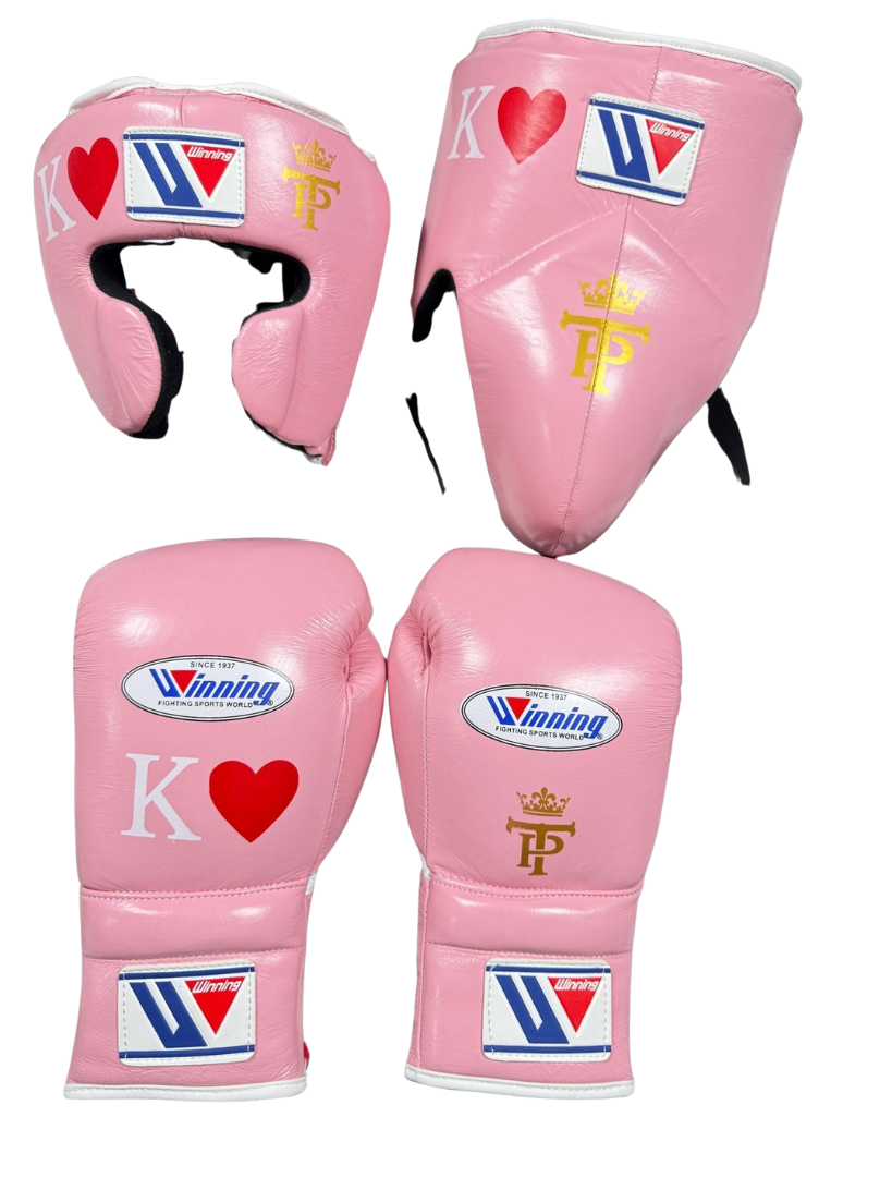 Winning Boxing Set Pink Training Kit