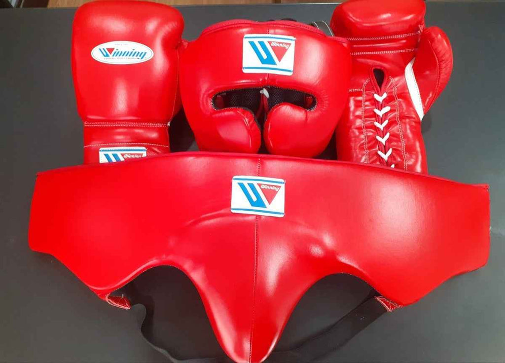 Winning Boxing Set Red Customizable