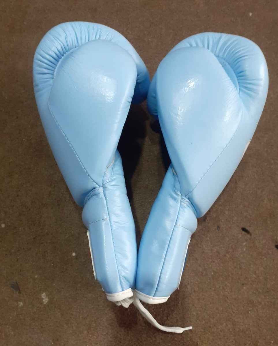 Winning Boxing Gloves Sky-Blue Custom