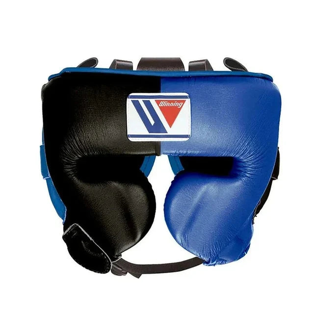 Winning Boxing Set Black/Blue Leather
