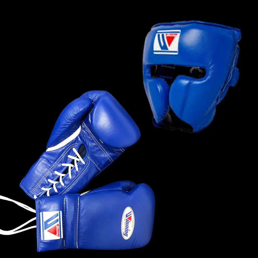 Winning Boxing Set Blue Sparring Set