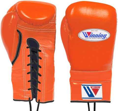 Winning Boxing Gloves Orange Custom Made