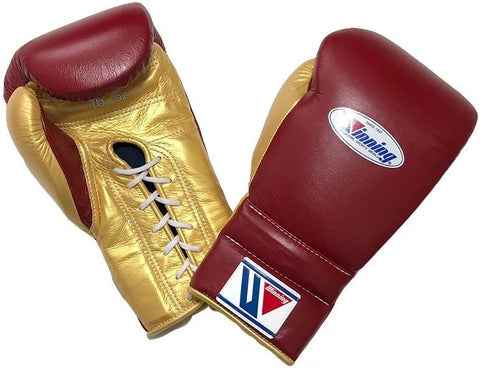 Winning Boxing Gloves Brown/Gold  Custom