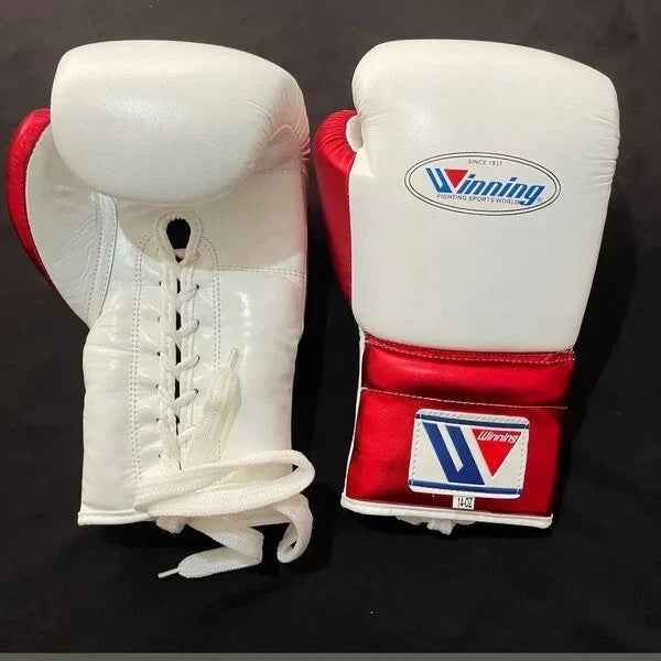 Winning Boxing Set Red/White Customizable