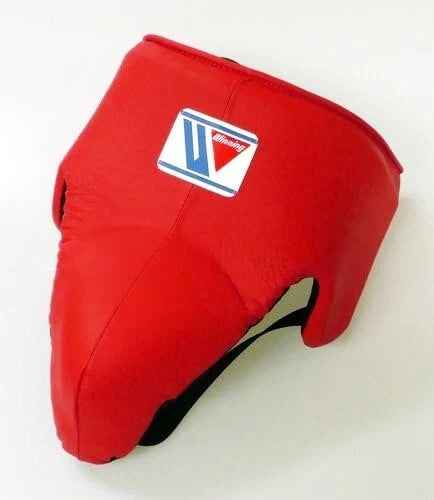 Winning Boxing Set Red/Gold Leather