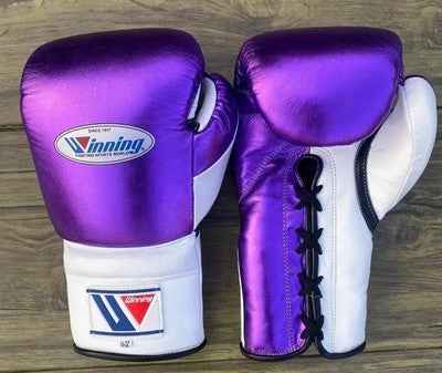 Winning Boxing Set Purple/White Sparring Set