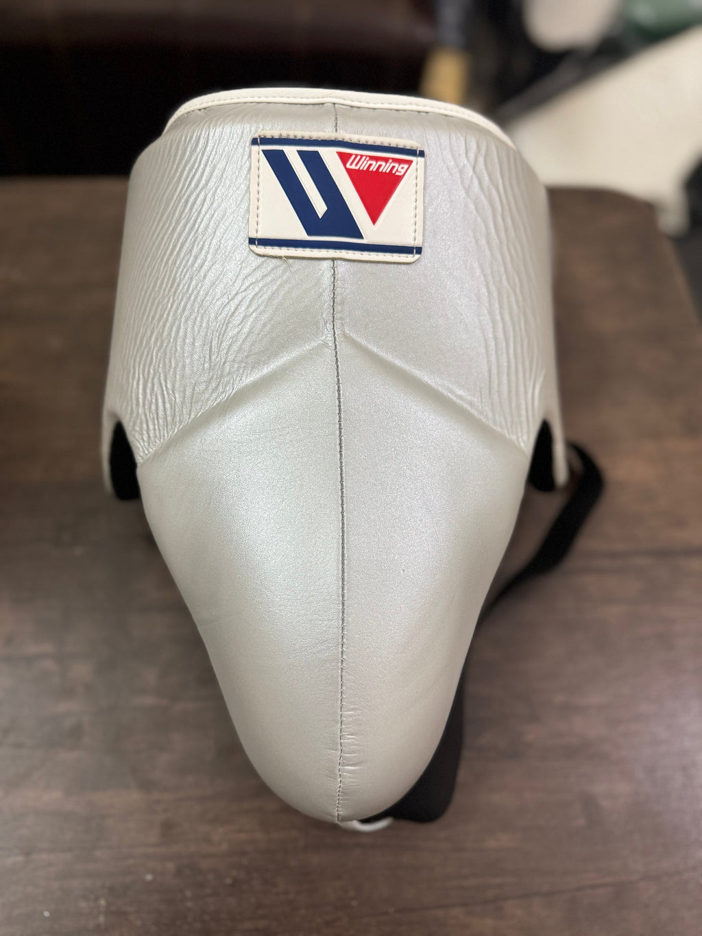 Winning Boxing Set Siver Leather