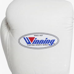Winning Boxing Gloves White  Lace-Up