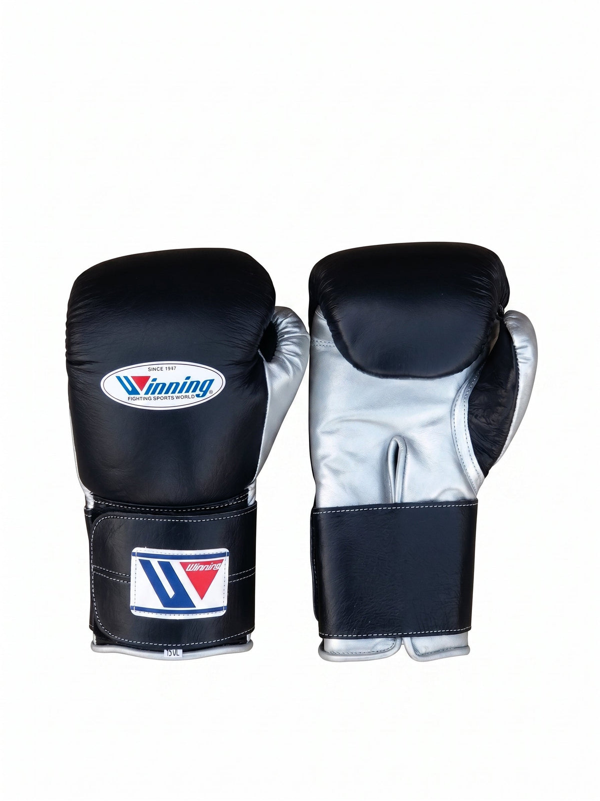 Winning Boxing Gloves Blue/Grey Velcro