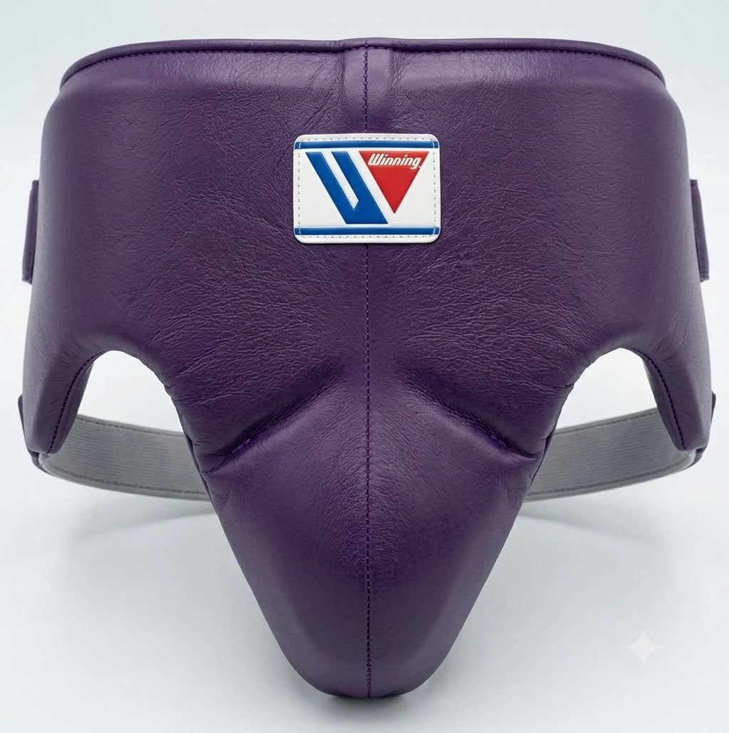 Winning Boxing Groinguard Purple Custom