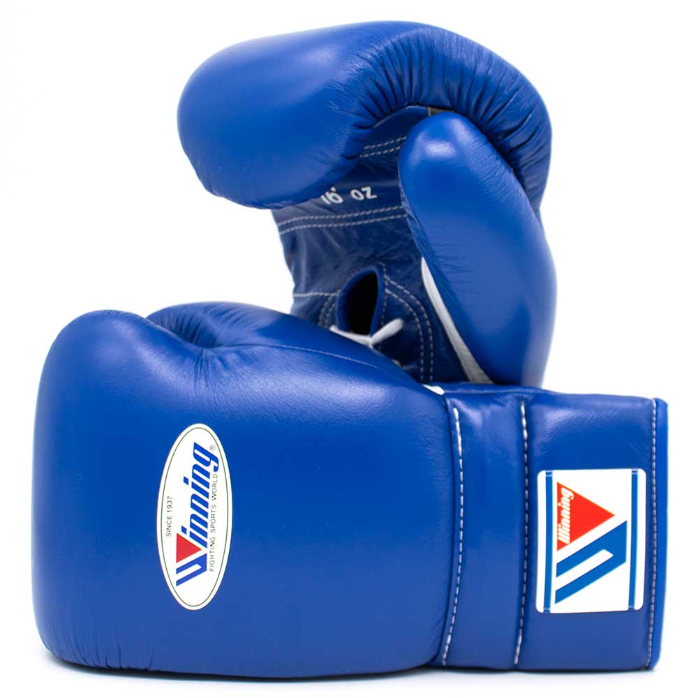Winning Boxing Gloves Blue Custom