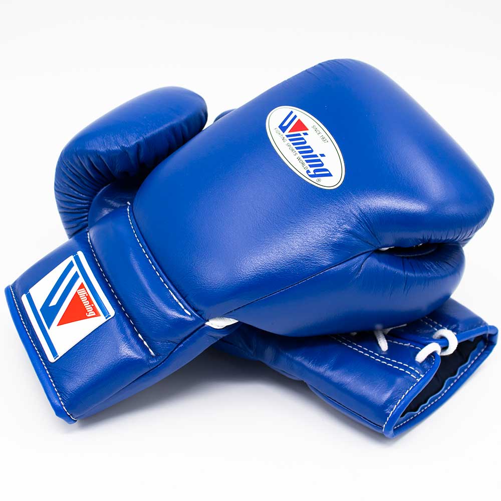 Winning Boxing Gloves Blue Custom