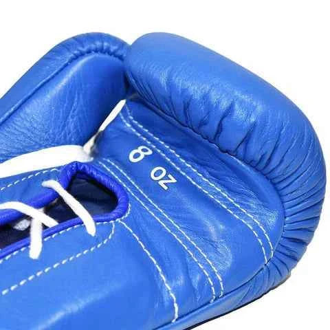Winning Boxing Gloves Blue Lace-Up