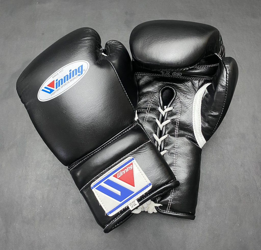 Winning Boxing Set Black Customizable