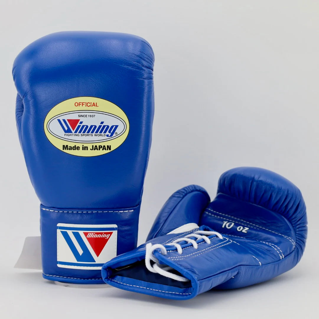 Winning Boxing Gloves Blue Customization