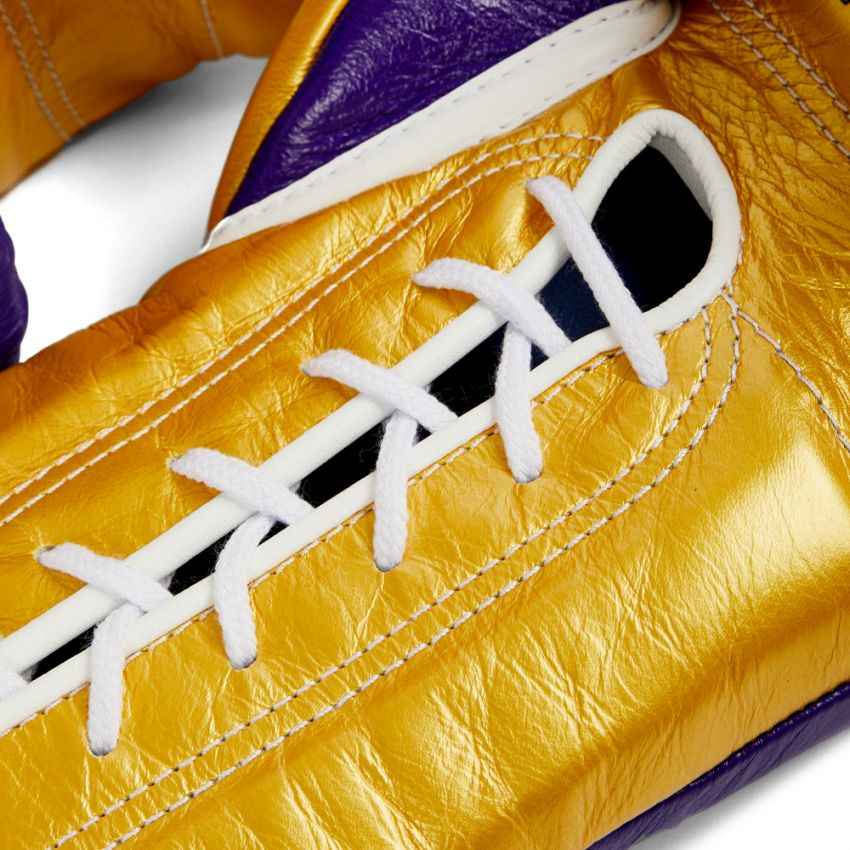 Winning Boxing Gloves Purple/Gold Custom