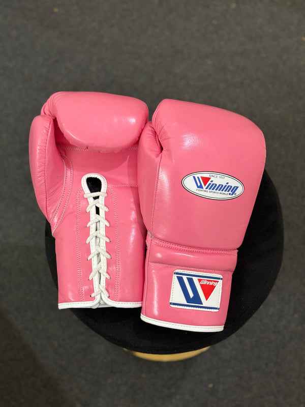 Winning Boxing Gloves Pink Sparring
