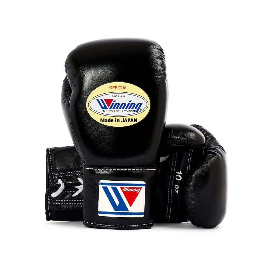 Winning Boxing Gloves Black Custom