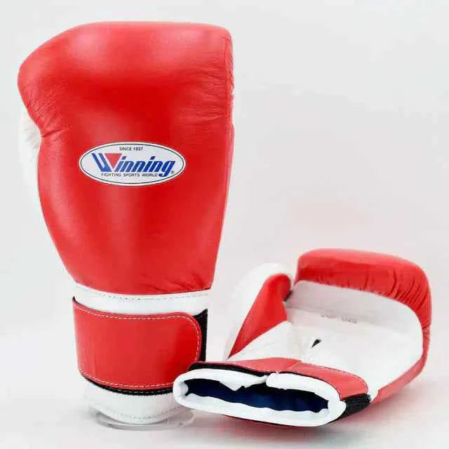 Winning Boxing Gloves Red/White Custom Made