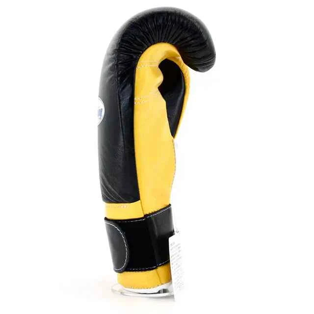Winning Boxing Gloves Black/Yellow Customization
