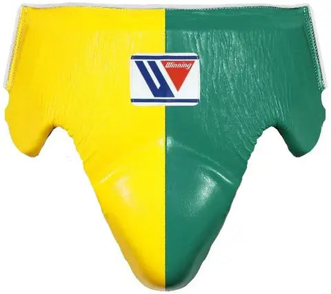 Winning Boxing Groinguard Yellow/Green Training