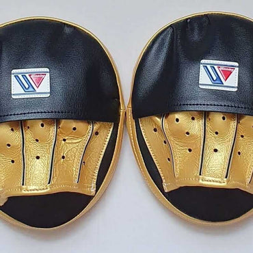 Winning Boxing Punching Mitts Gold/Black Custom