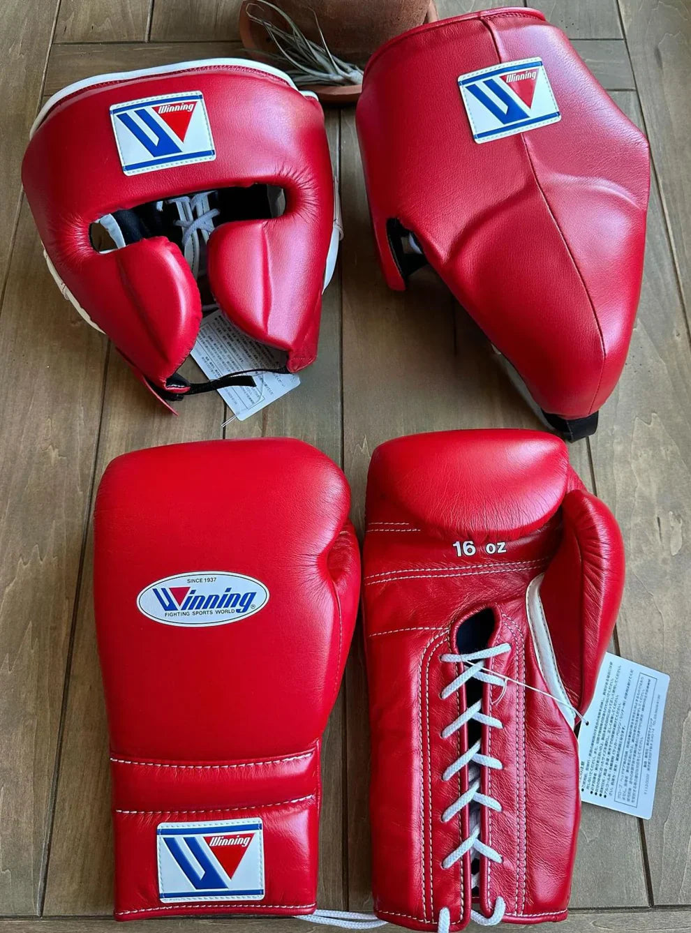 Winning Boxing Gloves Red Custom
