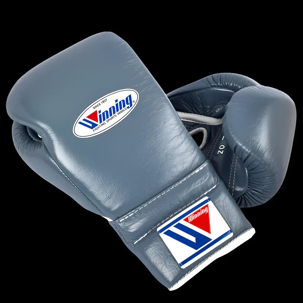 Winning Boxing Gloves Grey Sparring