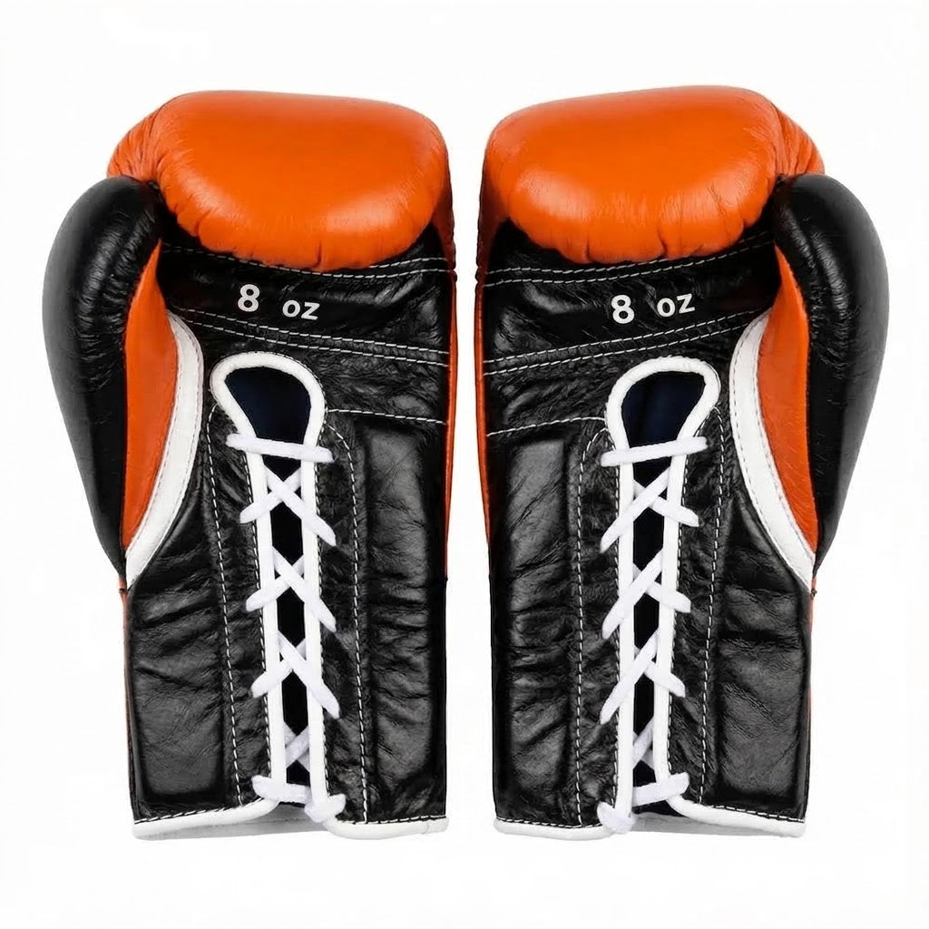 Winning Boxing Gloves Brown/Black Lace-Up