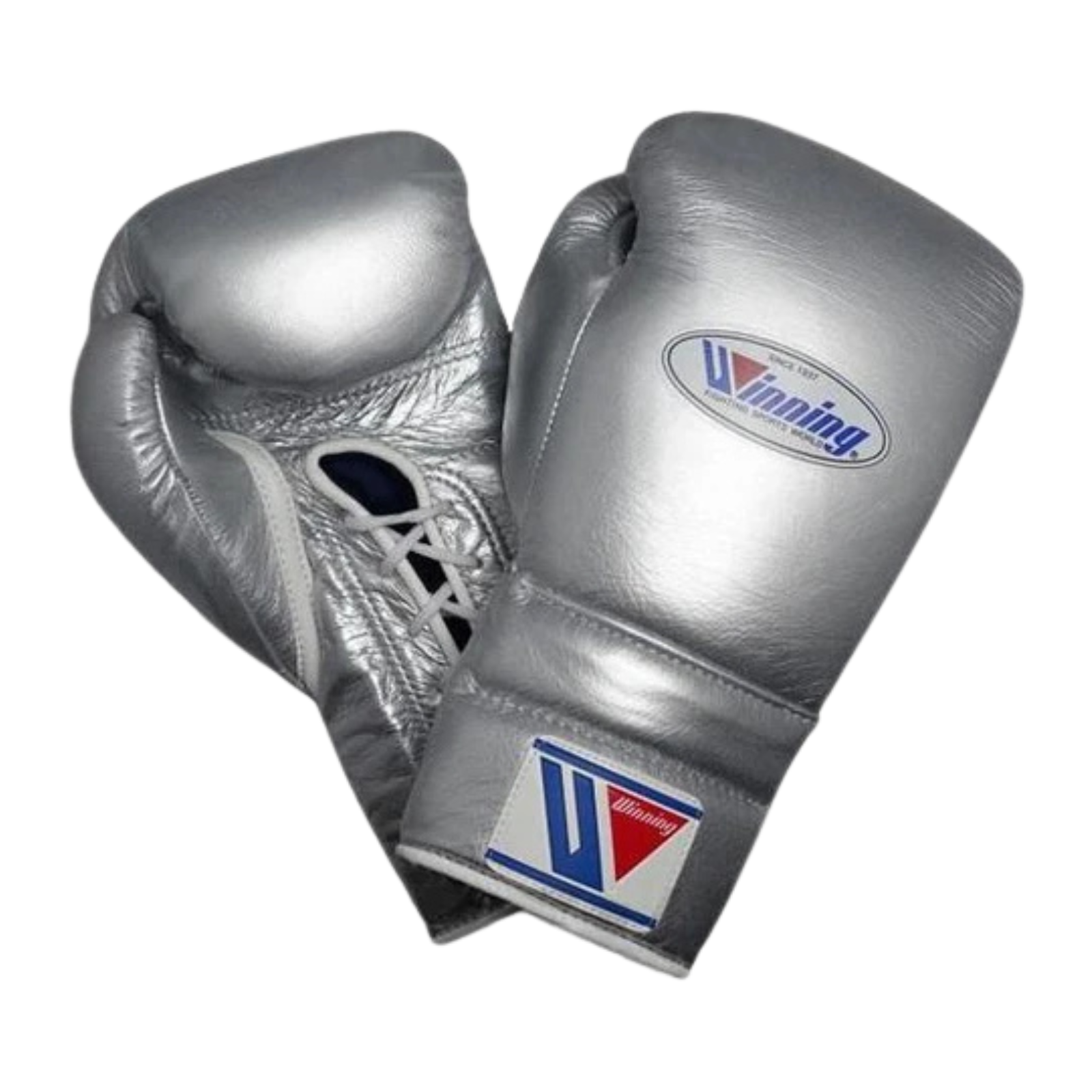 MS-600 Pro Boxing Gloves- Metallic Silver