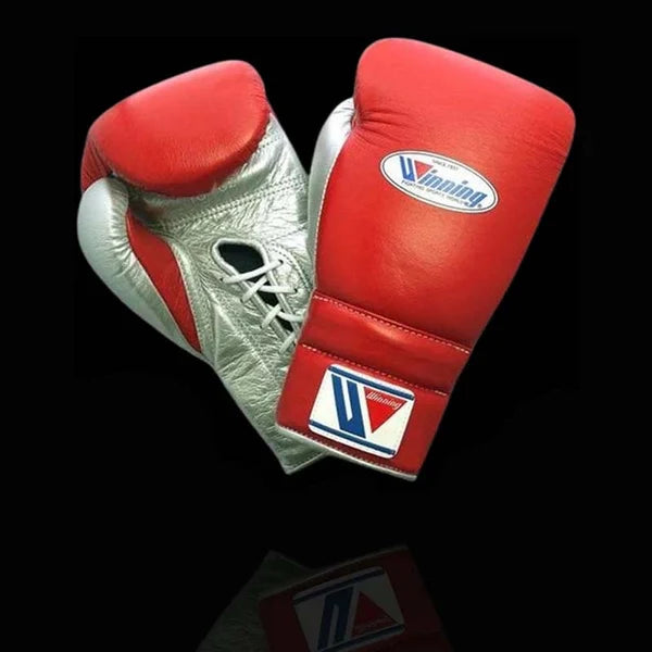 Winning Boxing Gloves Carrot/Silver Sparring
